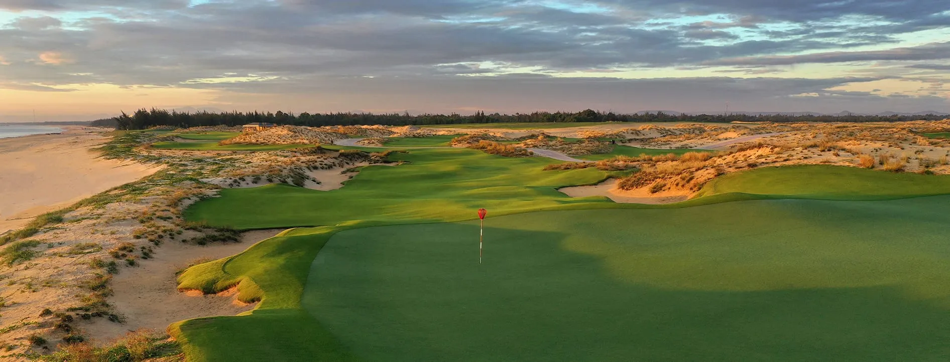 Hoiana Shores Golf Club 시그니처 홀 - 비치프론트 파3 그린