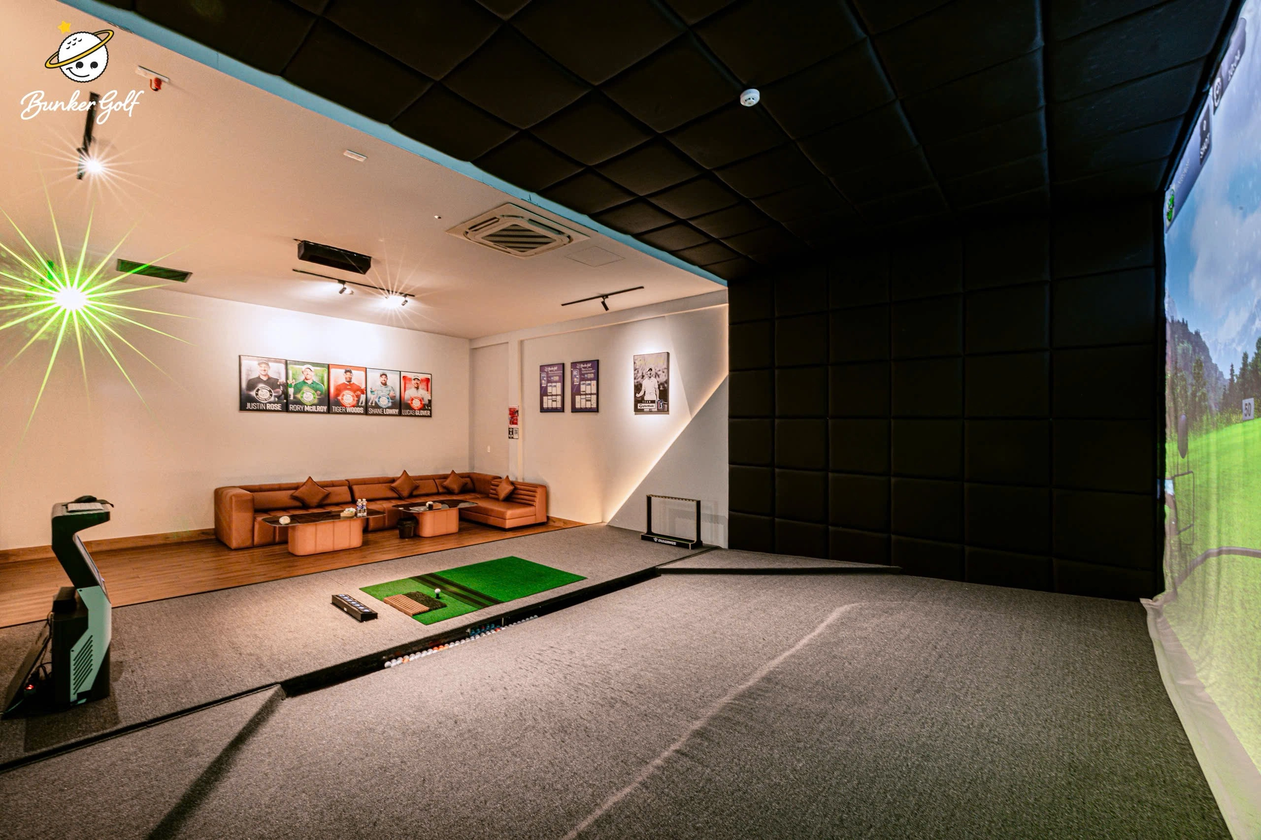BUNKER golf 루프탑 카페 - 2층 미케비치 야경 테라스