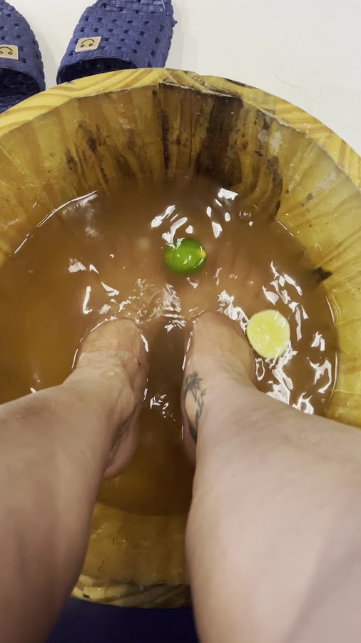 다낭 응옥린스파 발 마사지 Danang Ngoc Linh Spa foot massage