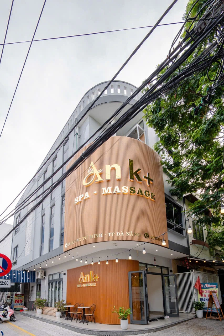 ANK+ Spa 룸 내부 - 개별 케어 공간 다낭 정통 풀코스